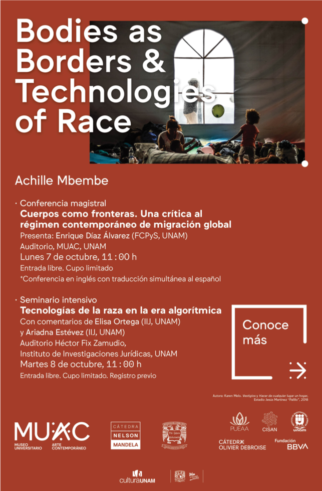 Achille Mbembe: Tecnologías de la raza en la era algorítmica Achille Mbembe: Tecnologías de la raza en la era algorítmica