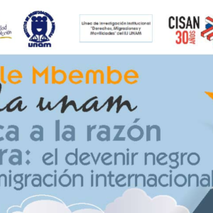 Achille Mbembe en la UNAM