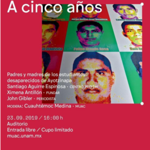 5to Aniversario del caso Ayotzinapa