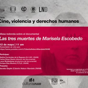 Cine, violencia y derechos humanos. Mesa redonda sobre el documental “Las tres muertes de Marisela Escobedo”