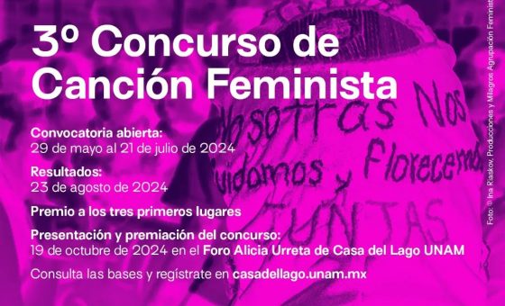 3er Concurso de canción feminista